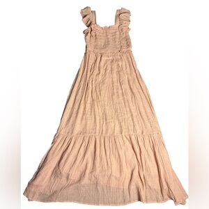 Maxi Dress Elegant Rose Pink